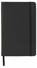 black faux leather agenda