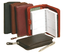Zippered Leather Planner Organizers